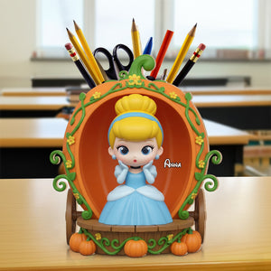Princess Pen Holder - Personalized Gifts For Princess Lovers 01pgti300725