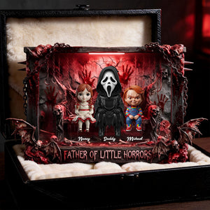 Father Of Little Horrors Acrylic Plaque - Personalized Gifts For Dads 02OHTI300426