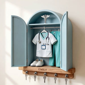 Nurse Uniform Key Hanger - Personalized Gifts For Nurse 03toti171225