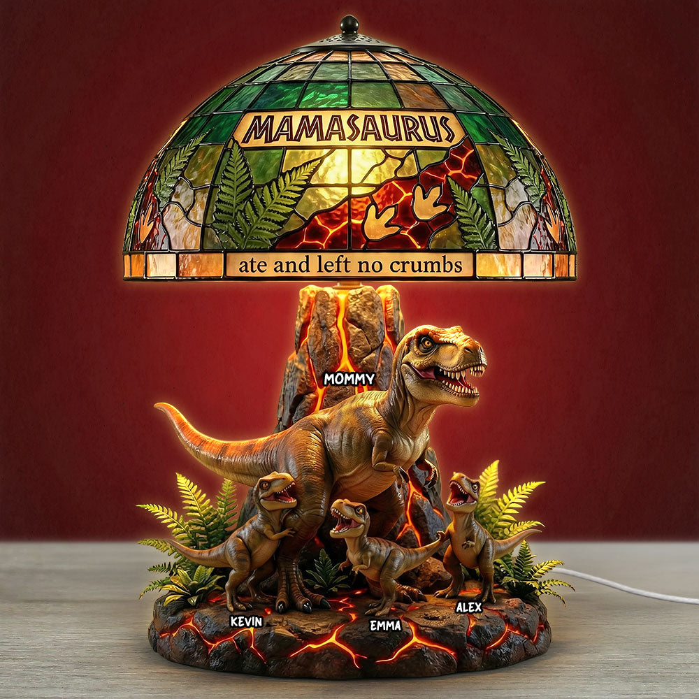 Fantastic Dinosaur Mom Light Box, Personalized Gifts For Mom & Grandma 01QHTI240226