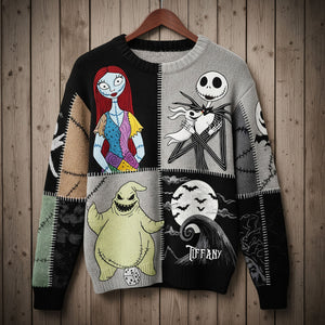 Kooky Town Pajama Set, Personalized Gifts For Horror Lovers 01qhti280825-Homacus