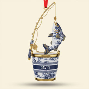 Fishing Christmas Ornament Personalized Gifts for Fishing Lovers 03PGTI161025