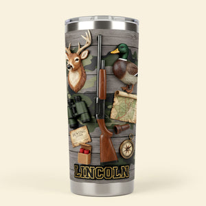 Hunting Lover 20oz Tumbler - Personalized Gifts For Hunter Tumbler 05KITI261225
