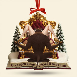 Cheeky Fairytale Couple Ornament - Personalized Gifts For Couple 03tgti220925