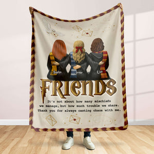 Besties Blanket  - Personalized Gifts For Friends Blanket 05TOTI221025
