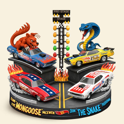 Holiday Racing Thrill Plaque – Personalized Christmas Gifts For Car Lovers 03qhti040725