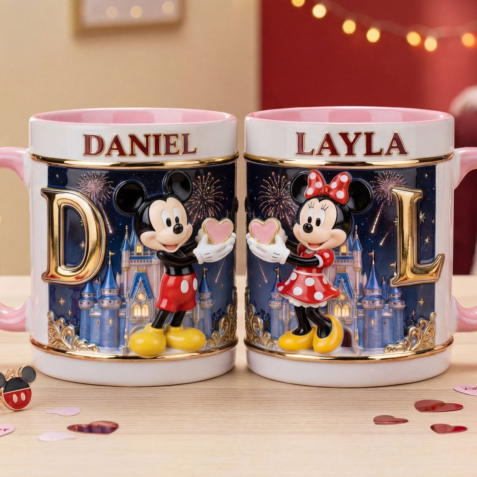 Alphabet Couple Coffee Accent Mug - Personalized Gifts For Couple Coffee Mug 01KITI160126