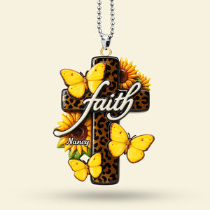 God Jesus Car Ornament - Personalized Gifts For Christians 04huti261125