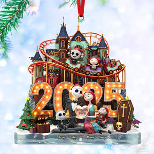 Family 2025 Ornament - Personalized Gift For Family Christmas Ornament 02PATI131125