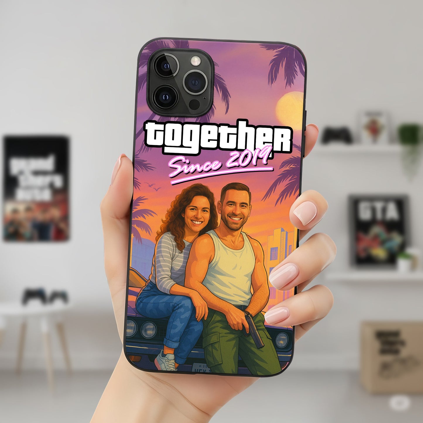 Couple Phone Case - Custom Photo Gifts For Couple 05nati250725