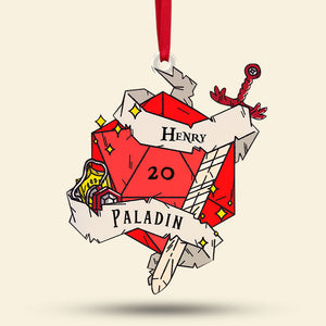 Personalized Gift For Fantasy Role-playing Game Fan Ornament 01QHTI191124 - Ornament - GoDuckee