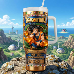 40th Anniversary Legend Warrior 40oz Tumbler - Personalized Gifts For Fans Tumbler 01TYTI030426