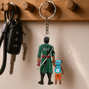 Dad Keychain- Personalized Gifts For Dad 021qhhu120525pa