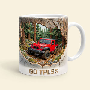 Off Road Car Lover Coffee Mug - Personalized Gifts For Off Road Lover Coffee Mug 02HUTI201225
