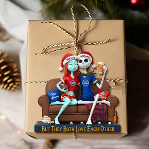 Sporty Couple Christmas Ornament - Personalized Gifts For Couple 03huti281025