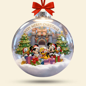 Cute Merry Christmas Acrylic Ornament, Personalized Gifts 07qhti201025