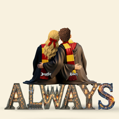 Magic Couple Plaque - Personalized Gifts For Couple 02ohti120625