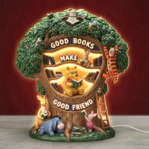 Bookish Friends Forever Acrylic Light Box - Personalized Gift For Friends 04PATI101225