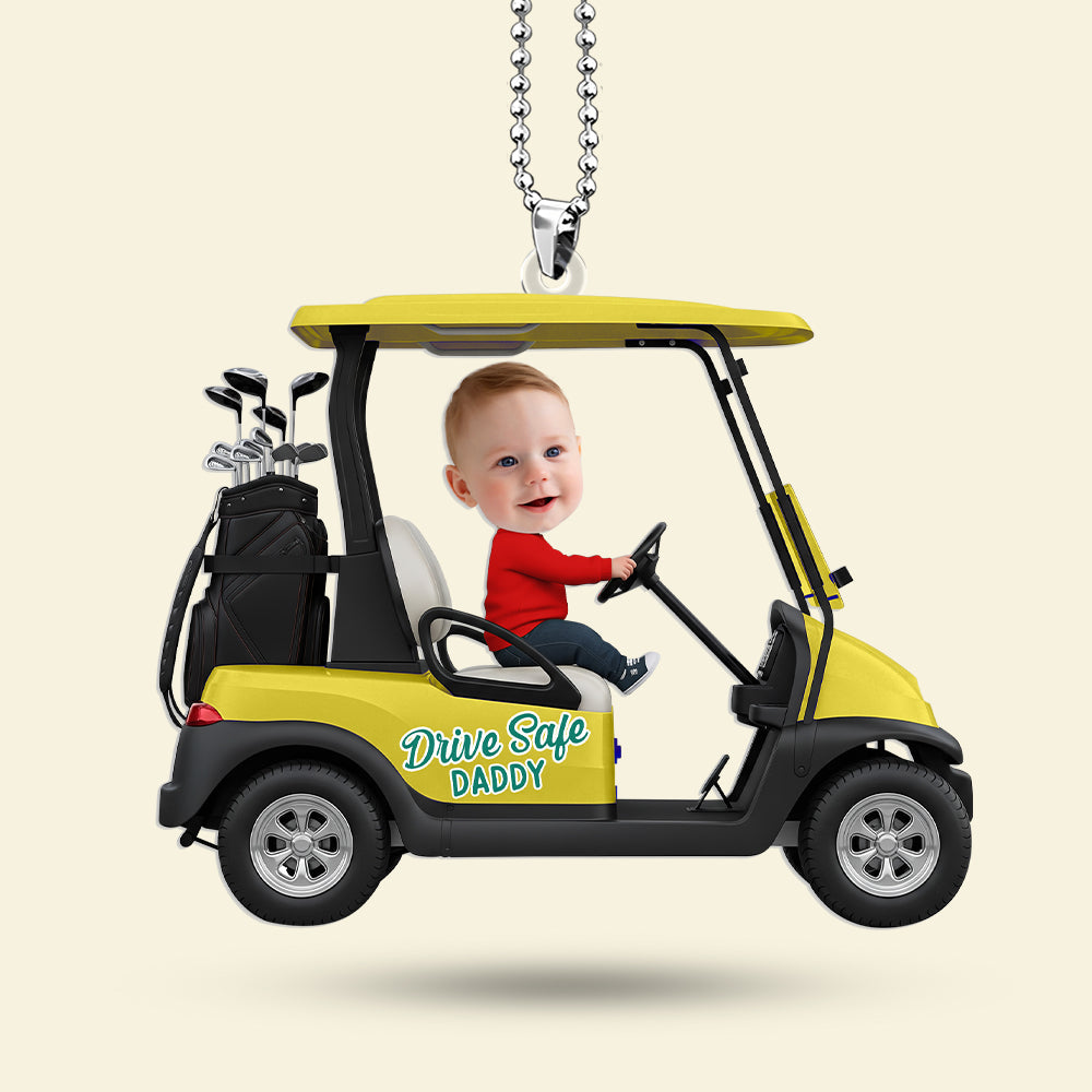 Drive Safe Car Ornament - Custom Photo Gifts For Dad 01ohti200625 - Ornament - GoDuckee