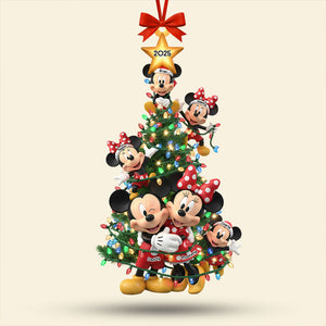 Family Ornament - Personalized Gift For Family Christmas Ornament 01NATI301025