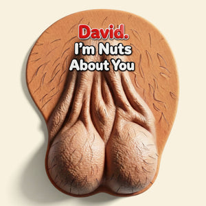 Spicy Humor Couple 3D Mouse Pad - Personalized Gift For Couples 01HUTI271225