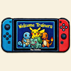Retro Gamer Welcome Doormat - Personalized Gift For Family 02NATI290126