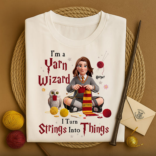 Charming Knitting Girl Shirt - Personalized Gifts For Knitting Lovers 02nati300725