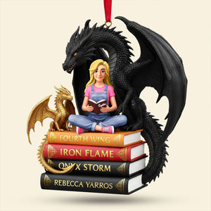 Book Lovers Christmas Ornament Personalized Christmas Gifts 01HUTI201025-Homacus