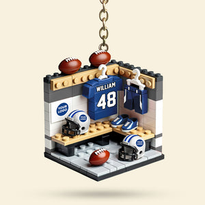 Sport Lover Keychain - Personalized Gifts For Sport Fans Keychain 01HUTI290126