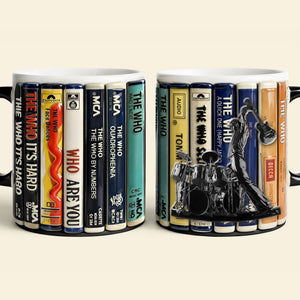 Cassette Tape Music Coffee Accent Mug - Personalized Gifts For Music Lover Coffee Mug 02NATI240126