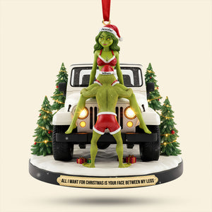 Funny Couple Ornament - Personalized Gift For Off Road Couple Christmas Ornament 04OHTI231025