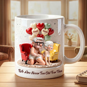 Naughty Old Couple Coffee Mug - Personalized Gift For Couples 04OHTI070126