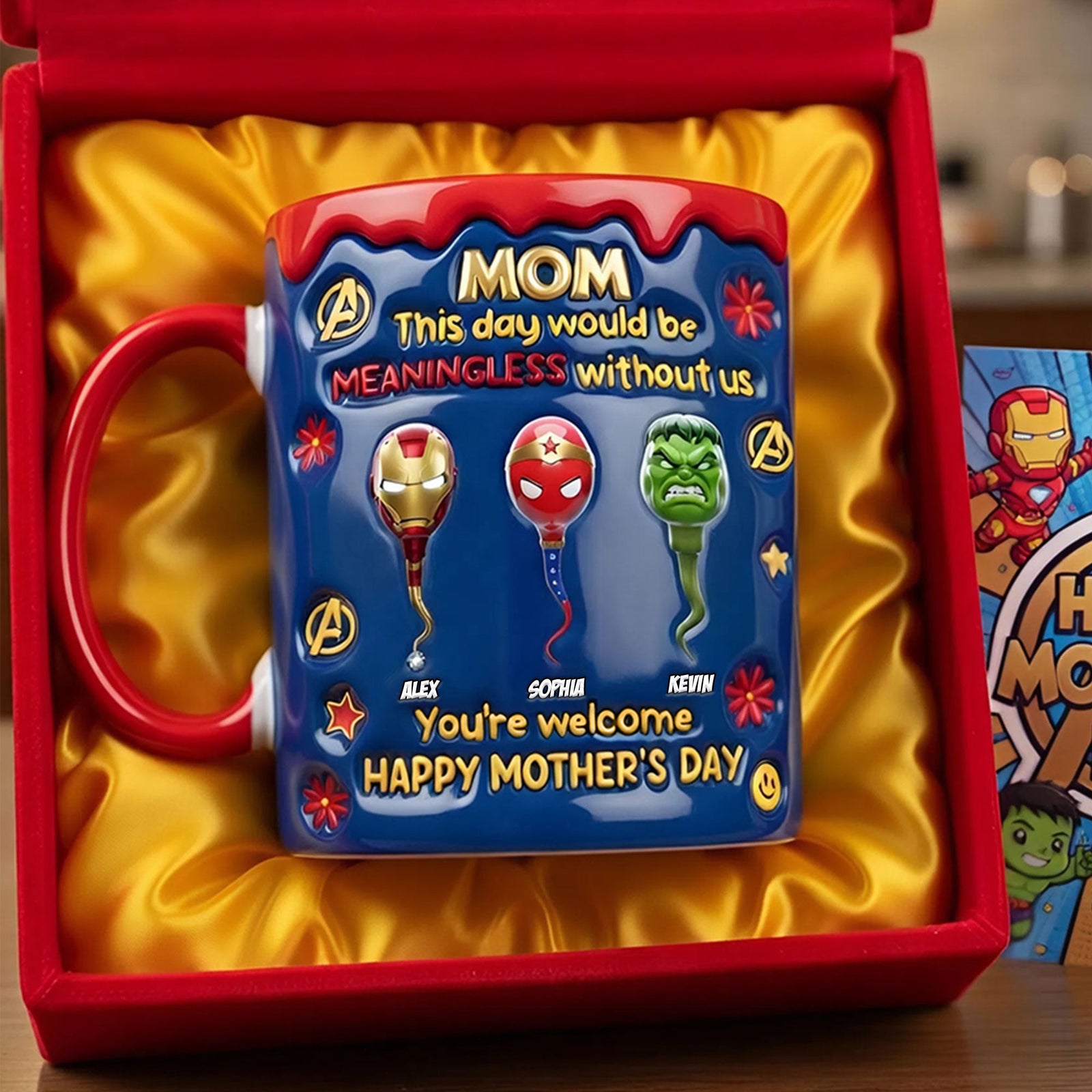 Power Mom Accent Mug - Personalized Mother's Day Gifts 01TYTI240326