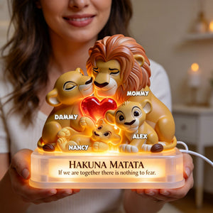 We're Family Light Box Personalized Gifts For Family 02NATI260326