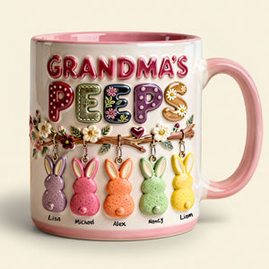 Grandma Peep Easter Accent Mug - Personalized Gifts For Grandma 01nati300126