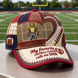 Best Football Parent Classic Cap, Personalized Gifts For American Foorball Dad & Mom 03QHTI230426