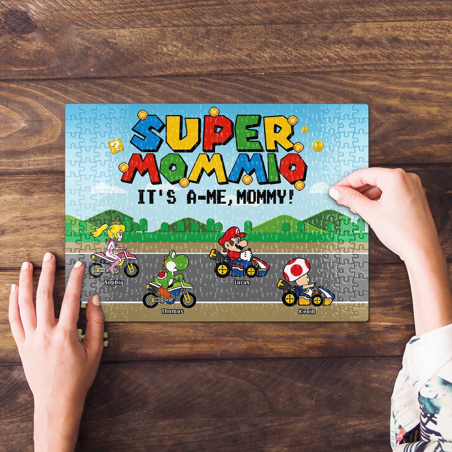 Personalized Gifts For Mom Jigsaw Puzzle 07NATI230424 Mother's Day - Jigsaw Puzzles - GoDuckee