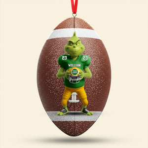 Green Monster Ornament - Personalized Gifts For Sport Lovers 01ohti061025