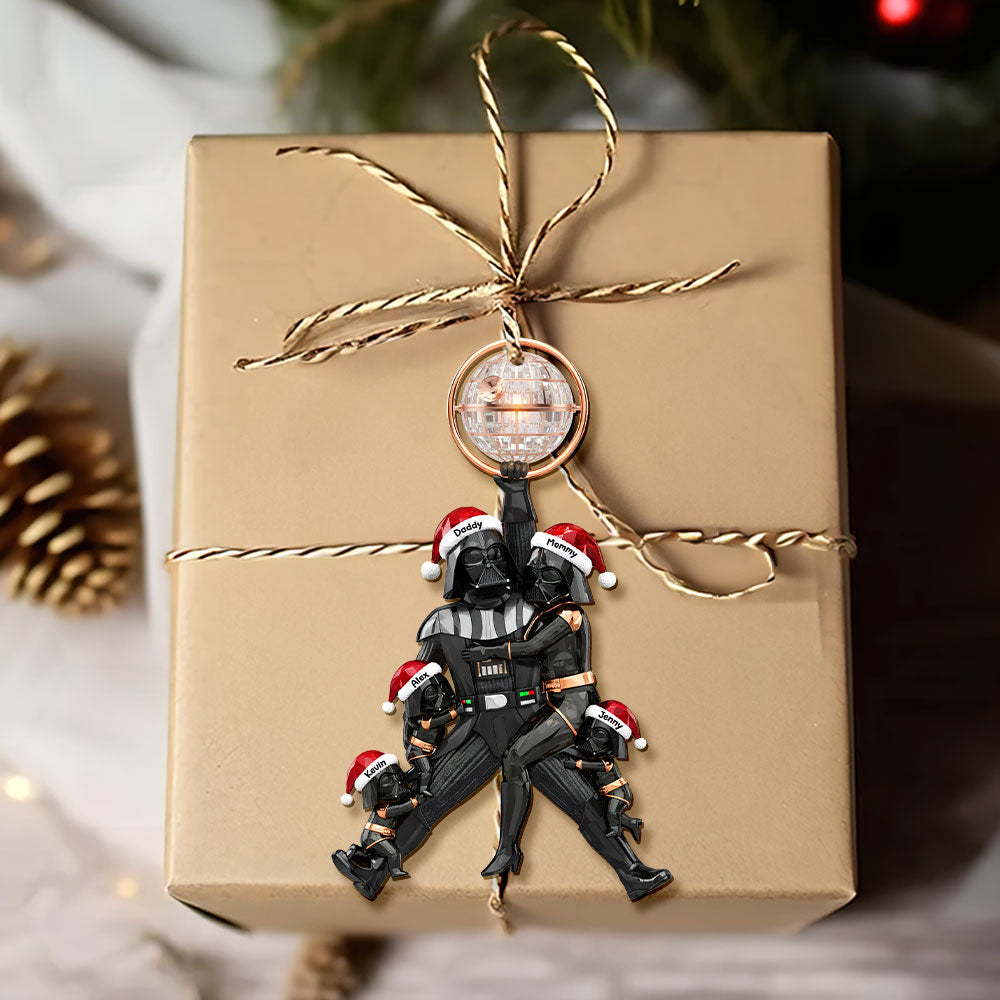 Cosmic Family Tree Ornament - Personalized Gifts For Family 01QHTI240925