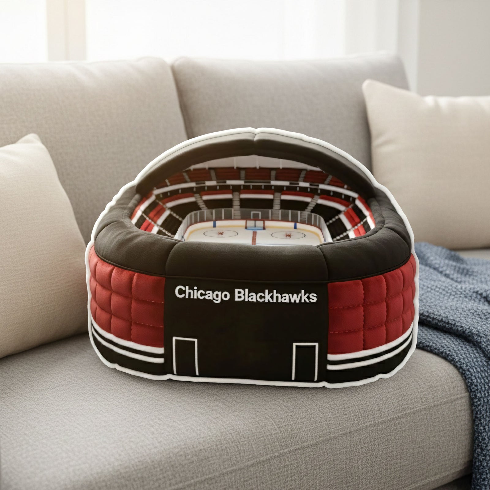 Sport Stadium Custom Shaped Pillow - Personalized Gifts For Sport Lovers 01nati261225