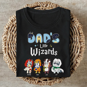Wizard Dad Shirt - Personalized Gifts For 03HUMH020424