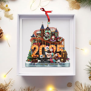 Family 2025 Ornament - Personalized Gift For Family Christmas Ornament 02PATI131125