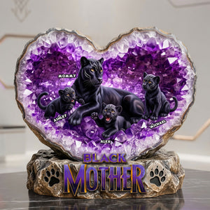 Powerful Panther Mom Acrylic Plaque - Personalized Gifts For Moms 05HUTI170426