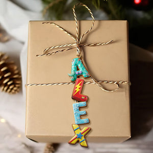 Alphabet Gingerbread Ornament - Personalized Gift For Christmas Ornament 05NATI231025