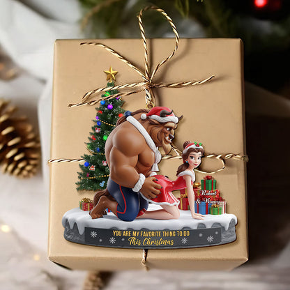 Playful Couple Ornament - Personalized Gifts For Couple 04ohti160925
