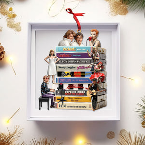 New Wave Geek Acrylic Ornament, Personalized Gift For Gen X and Gen Y 03QHTI031125