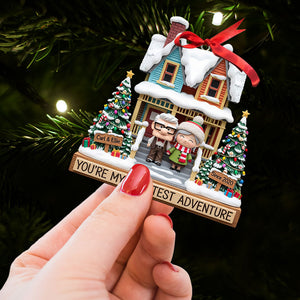 Old Couple Ornament - Personalized Gifts For Couple 06toti190825