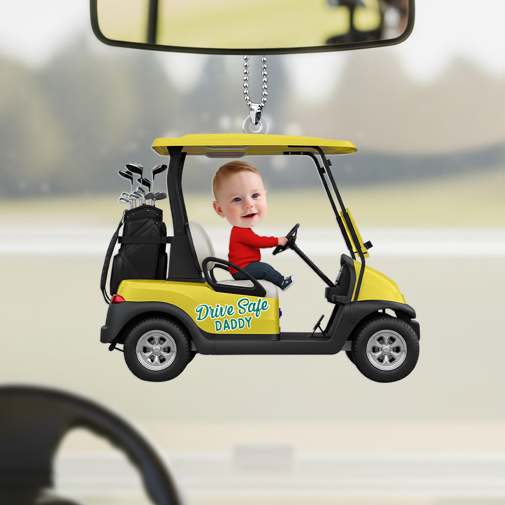 Drive Safe Car Ornament - Custom Photo Gifts For Dad 01ohti200625 - Ornament - GoDuckee