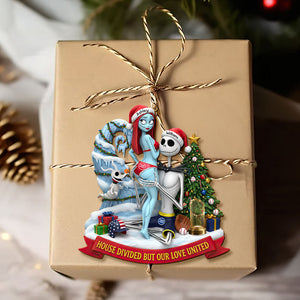 Naughty Spooky Couple Ornament - Personalized Gifts For Couple 01huti300925