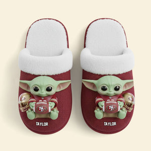 Sport Lover Slippers - Personalized Gifts For Sport Fans Home Slippers 01NATI071125